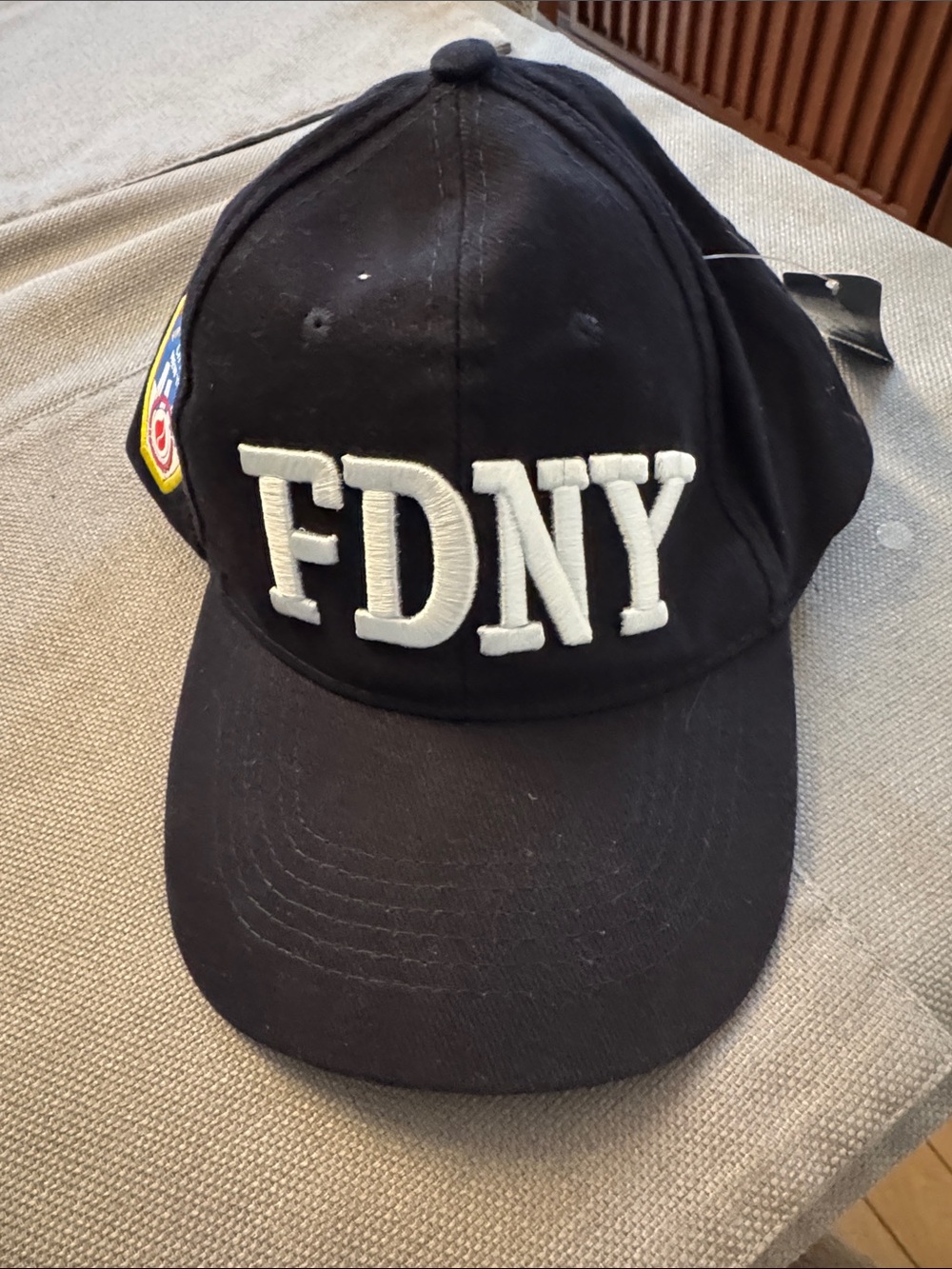 FDNY Embroidered Dark navy blue  Baseball Cap